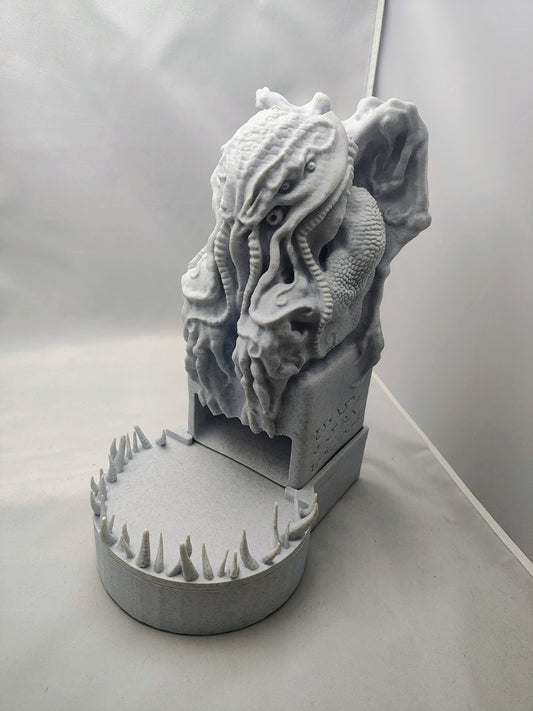 Cthulhu Dice Tower with Dice and Figure Storage