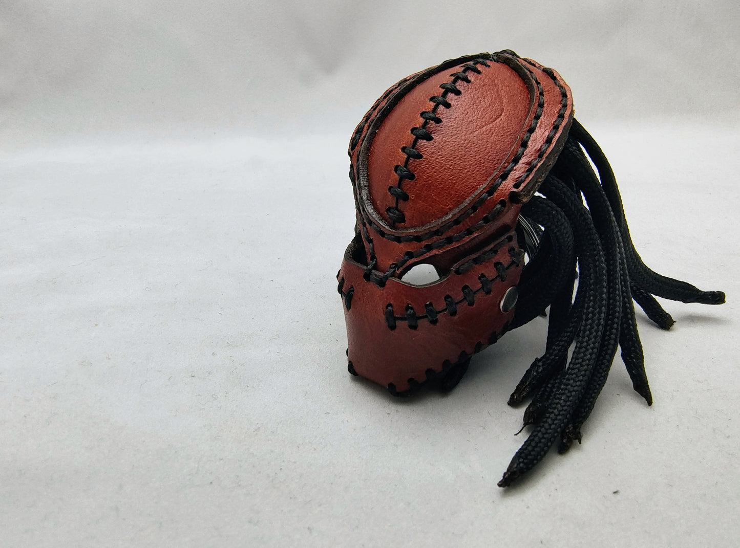 Predator Leather Keyring